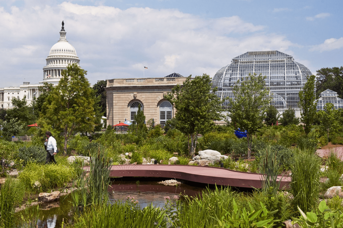 The U.S. Botanic Garden Conservatory
