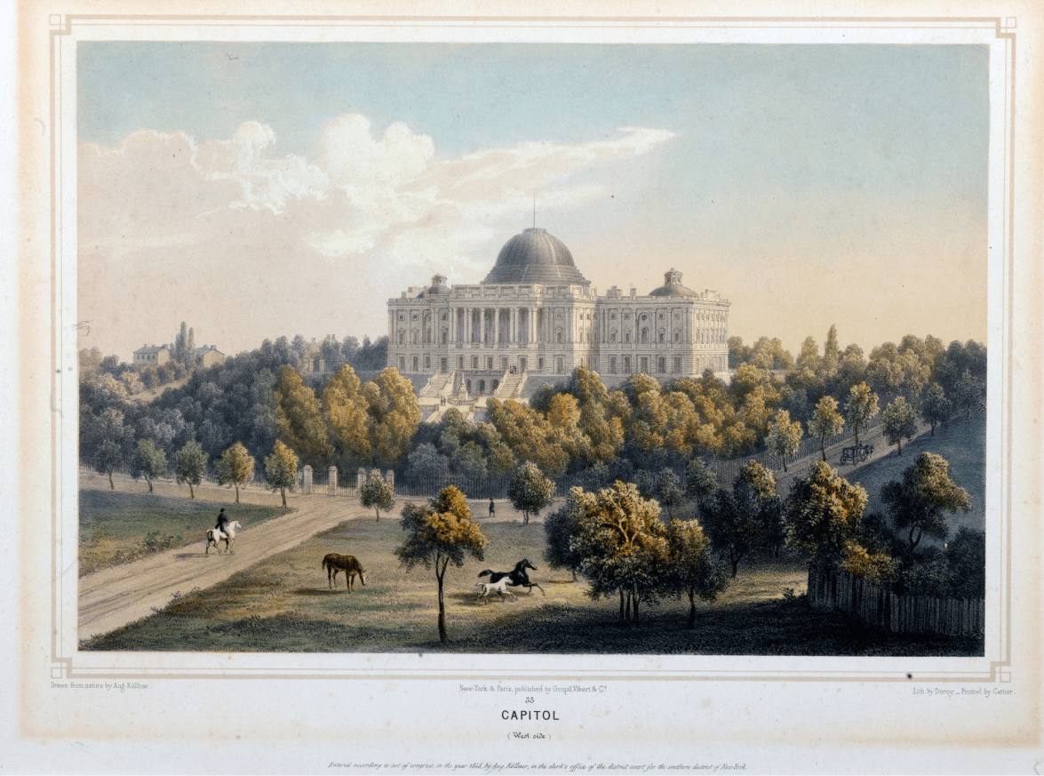 The Grounds in the Mid-nineteenth Century