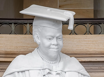 A statue of @TODO