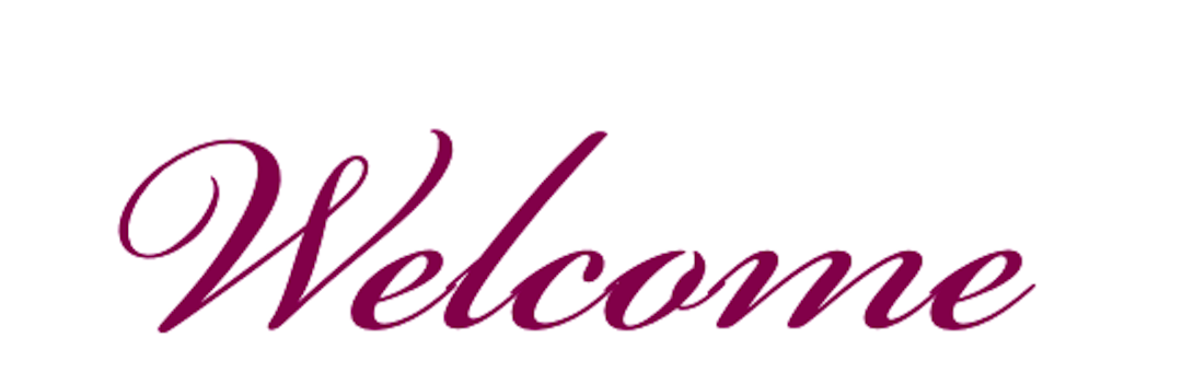 welcome section header