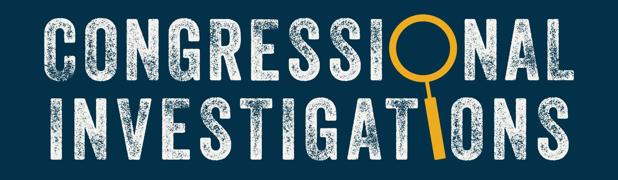Congressional Investigations