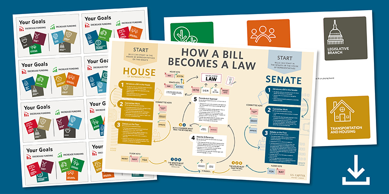 Click to view/download these printables as a pdf. Colorful layout of printable documents.
