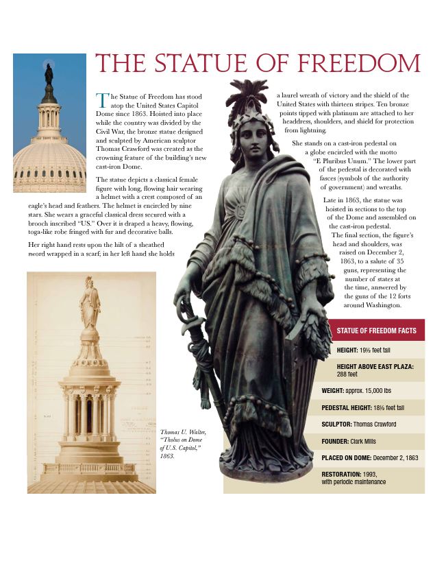 Freedom Statue brochure page image