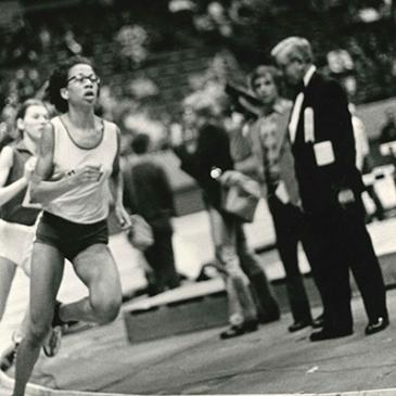 Robin running in the Olympics