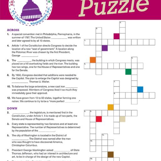 Crossword puzzle