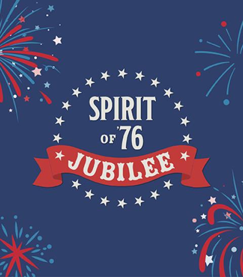 Spirit of '76 Jubilee graphic