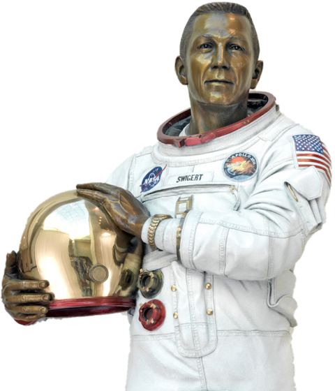 astronaut statue