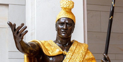 Kamehameha statue