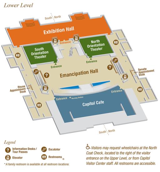 Lower level map