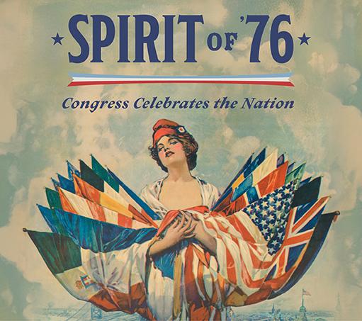 Spirit of '76 graphic. 