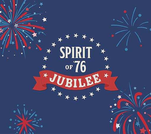 Spirit of '76 Jubilee graphic