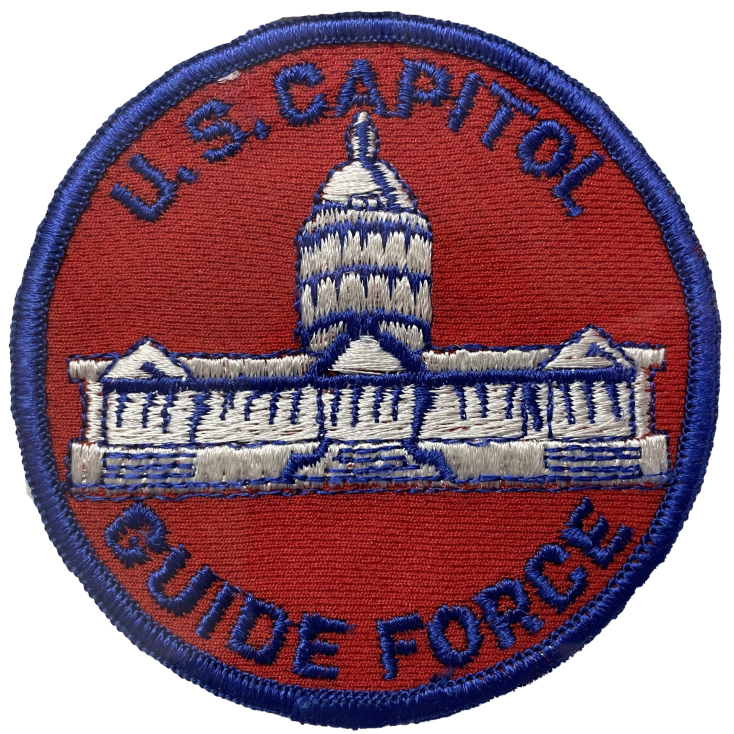 embroidered patch with full Capitol building