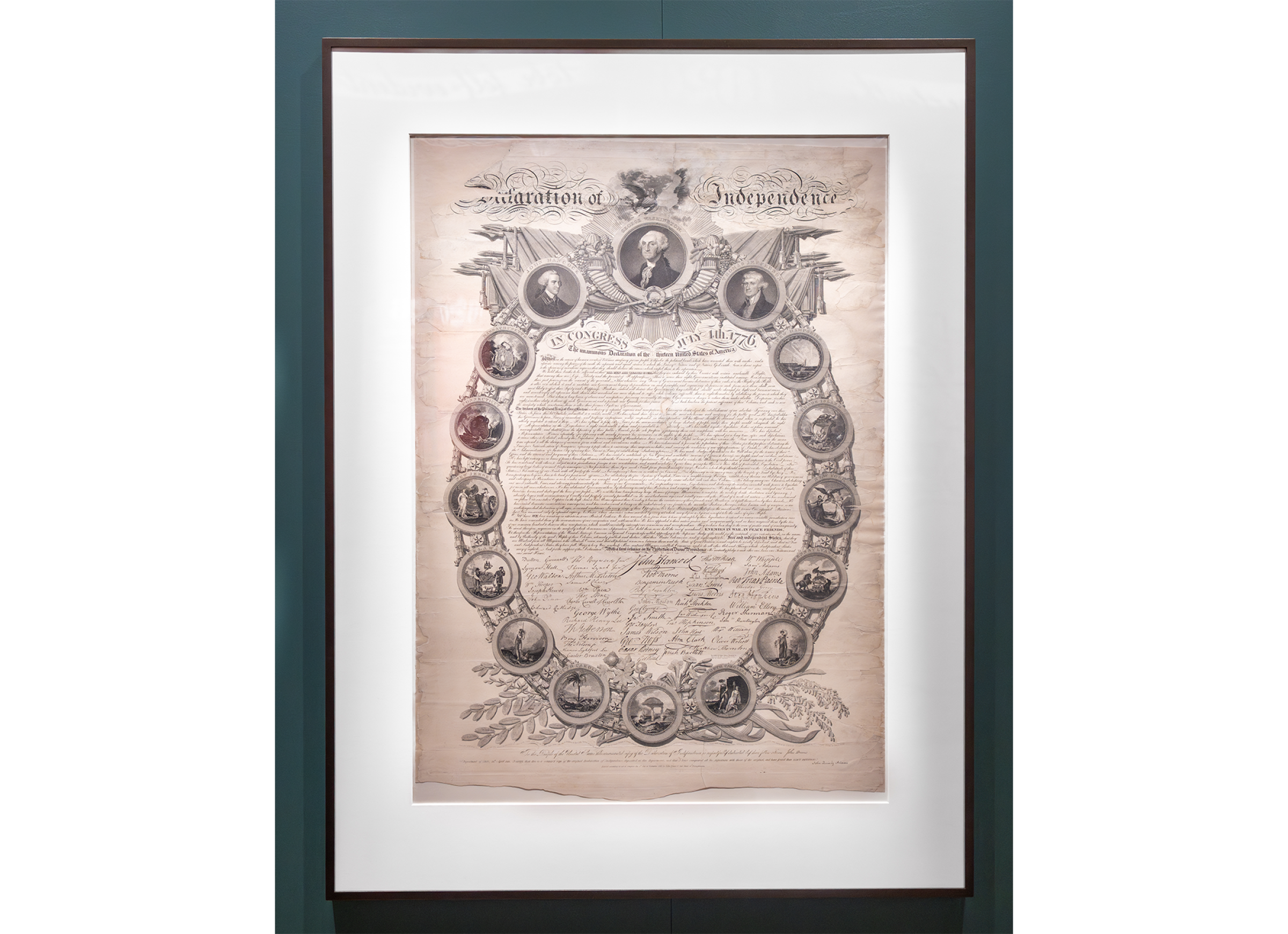 Benns Engraving print