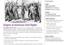 Teacher workshop flyer