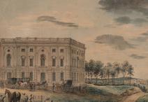 Early Capitol building. 