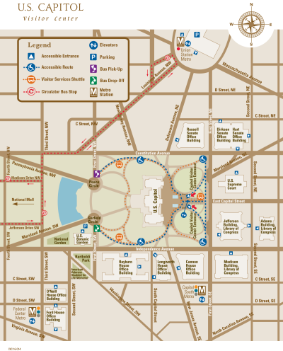 U S Capitol Map U S Capitol - Us Capitol Map