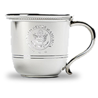 silver mug