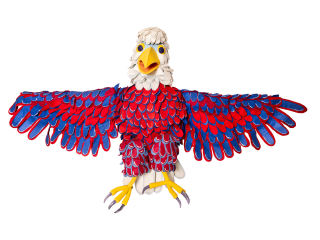 Arba bird puppet